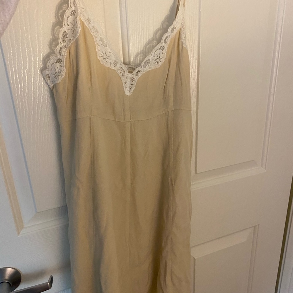 Aritzia Slip lace Dress small